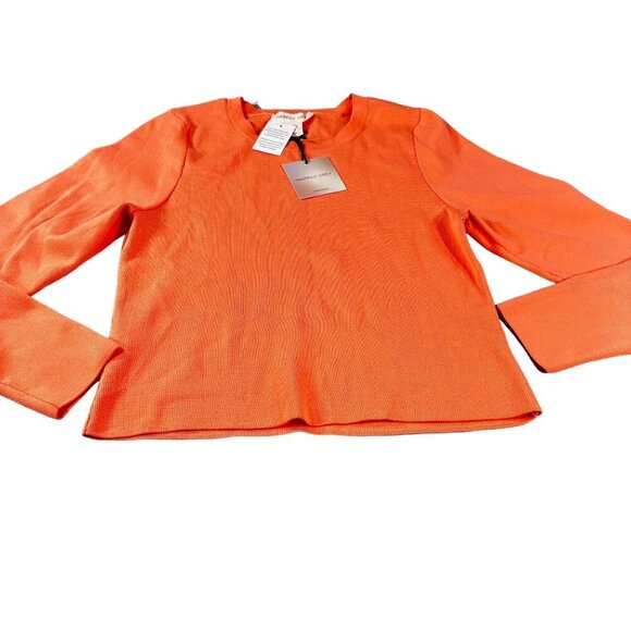 Happily Grey Sweater Womens Yarn Crew Neck Long Sleeve Blouse Shirt - Picture 1 of 13